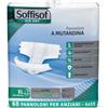 Soffisof Air Dry Pannoloni con Adesivi Super L - 90x Pannoloni per Anziani a Mutandina - 6 Confezioni da 15 Pezzi, Assorbenza fino a 8 Gocce - Ausili Incontinenza Uomo e Donna