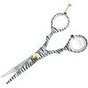Sanguine Zebra Forbici per capelli da parrucchiere, ideali per professionisti e tirocinanti, taglia 12,7 cm