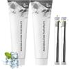 Eunmsi Larineco Dentifricio, Larineco - Rimineralizzante dentifricio, Larineco Gum Dentifrice,Larineco Remineralizing Gum Chewing Gum Dentifrice,Bocca fresca,Pulizia dei denti (2 pezzi)