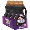 Woolite Lip Woolite Detersivo Lavatrice Capi Scuri, Neri e Jeans 25 Lavaggi, 4 confezioni da 1500 ml di Detersivo Lavatrice Liquido Capi Scuri con Cheratina