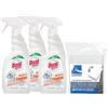 Generico Set Pulizia: D.Power Anti Muffa e Fughe, Combatte la Muffa con Ossigeno Attivo, per Interni ed Esterni, 500ml + 1 Confezione Gomma Magica (1 Spary + 1 CF Gomma Magica)