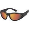 POLAROID Occhiali - modello PLD 2165/S, colore matte black red, lente 59 mm, ponte 18 mm