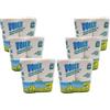 agc 6 Confezioni Carta igienica WC Eco Voile 4 Rotoli idrosolubile Camper 200 Strappi, ideale per camper, barca e fossa biologica