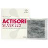 Actisorb Silver 220 Medicazione al carbone attivo 10,5 x 10,5 cm x 1 ulcere diabetiche