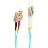 Shiverpeaks Cavo patch duplex LC/SC 50/125µ OM3 aqua 10m