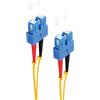 Shiverpeaks Cavo patch duplex SC/SC 9/125µ, OS1/OS2 giallo 3,0m