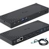 iTEC i-tec USB 3.0 / USB-C / Thunderbolt 3 Dual Display Docking Station Gen2 + Power Delivery 100W, Kabelgebunden, USB 3.2 Gen 1 (3.1 Gen 1) Type-C, 100 W, 10,100,1000 Mbit/s, Schwarz, 10 Gbit/s