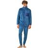 Noidinotte; more than pyjamas Noidinotte - Giacca uomo eco-pelliccia articolo unito. - L Blu