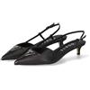 GUESS Décolleté Guess a punta Jesson tc 40 pelle black DS25GU01 FLPJESLEA05 36