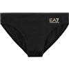 Emporio Armani EA7 Costume da Bagno Slip con Logo ASV (Black) 52