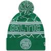 New Era Celtic FC Core - Berretto sportivo lavorato a maglia, colore: verde, Verde, Taglia unica