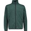 CMP Giacca in Pile da Uomo in Knit-Tech mélange 3H60747A