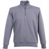 JRC Felpa Pamplona Mezza Zip Manica Lunga 992581 - Grigia (L)