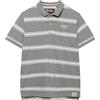 Superdry Vintage Jersey Polo, Griffin Grey Marl Stripe, 3XL Uomo