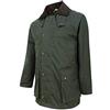 Hoggs of Fife Padded Waxed Jacket Olive Medium Green Medium Green Waterproof