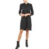 Desigual 20WWVWA62000S Vestito, Black, XS Donna