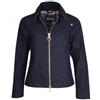 Barbour - Giacca Coton Crop Donna Campbell - Blu, 10