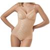 SIELEI MODELLATORE SI E LEI ART 811 TESSUTO 80% POLIAMMIDE 20% ELASTAM FODERA 100% COTONE (8, NERO)