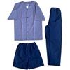 Diplomat Pigiama da Uomo Manica Corta Tre Pezzi in Cotone Avio Blu Art. WO912/T (60)