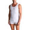 Alpina Canotta Vogatore in Puro Cotone Felpato, Bianco, 4