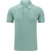 Generic Polo da uomo ad asciugatura rapida, a maniche corte, per golf, tennis, casual, con colletto, Azzurro, M