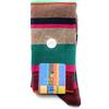 Gallo Calze a righe multicolor, cotone cachemire, taglia unica 40-45, 13779