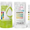 AAWipes - 8 in 1, strisce di prova dell'ammoniaca per acquario, 25 strisce, test dell'acqua veloce e preciso, pH, carbonato, alcalinità, durezza, cloro, nitrito, ecc. (K02-25)