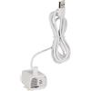 LIANGLIDE Pompa filtrante per fontana d'acqua per fiori Pompa di ricambio per fontana Pixi 7 × 7 × 5 Pompa USB Pompa sommergibile per Acquario di pesci Distributore di
