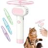 Generico Gioco Interattivo per Gatti con Disco Lanciabile | 4 Eliche Luminescenti Ricaricabili Gioco Interattivo da Lanciare | Volante per Micio,per Cuccioli Gatti Addestramento Caccia Giochi Interni Est