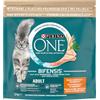PURINA ONE Cibo secco per gatti pollo e cereali integrali schiacciati per adulti pollo 1,5 kg
