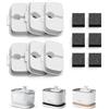 PETLIBRO Confezione da 6 filtri di ricambio per fontana Dockstream Cat PLWF105/PLWF115/PLWF005, set di filtri di ricambio per fontana ultra silenziosa per animali domestici