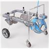 HEIDOUOZ Sedia a rotelle per cani, Carrello Cani Disabili, Attrezzatura for la riabilitazione di animali domestici a 4 ruote for la deambulazione delle zampe posteriori disabili, dispositivo for la deambulazio