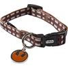 CERDÁ LIFE'S LITTLE MOMENTS - Pets Collare Cane Star Wars per Cani Piccoli - Licenza Ufficiale Marvel Disney Star Wars - Collare Chewbacca - XXS/XS