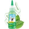 TropiClean Gel Denti Puliti per Cani | Cura dentale del cane | Dentifricio per cani | Deodorante per l'alito | Facile pulizia dei denti | Prodotto negli Stati Uniti | Flacone da 59 ml