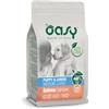 Generico Oasy Crocchette Cane Medium Large 2,5Kg (Puppy Salmone)
