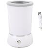 Depisuta Pulitore Automatico per Zampe di Cani, Lava Zampe di Cani in Silicone Portatile a velocità Regolabile a 2 Marce, Tazza Lava Zampe di Cani Elettrico Ricaricabile Tramite USB (White)