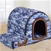 DG Catiee Cuccia Extra Large per Cani di Taglia Grande, Lussuoso Trasportino per Cani XL, Grande Trasportino per Cani di Taglia Grande, Letto per Cani, Grotta per Gatti, Rifugio per Animali Domestici