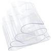 Ioensy Tenda per Porta in PVC con Impermeabili, Lunghezza di Montaggio 200 Cm, Ricambio per Animali Domestici, Strisce per Tende per Cuccia O Deposito, Trasparente