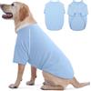 IECOii Maglione alano, maglione per cani per razze extra large, felpa in pile, calda ed elastica e leggera, cappotto confortevole per animali domestici per razze giganti, blu, XXXXL