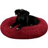 Dorian Home - Cuccia Cane Interno e Cuccia Gatto Tonda, Cuscino Cane Gatto Antiscivolo - Cuscino per Cani e Gatti Lavabile Taglia Grande, Media, Piccola, Lettino Cani Morbido, Letto Peloso a Ciambella