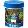 SHG Spirulina in granuli 100 gr mangime vegetale per pesci acquario dolce e marino