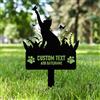 AGEUIRPOD Targa Commemorativa Personalizzata in Metallo per Animali Domestici con Testo/ Nome/Data, Commemorativo per Cani Defunti, Lapide Personalizzata per Cane Gatto, Giardino DecorazioneTombale Animali