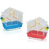 Fop Pet Products Gabbia Patty Bianca Fondo Colorato
