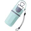 Generisch Pala per escrementi per cani con dispenser per sacchetti, portatile, con 6 artigli, pulizia senza contatto, inodore, per cani di taglia piccola, media e grande, passeggiate, viaggi, giardino