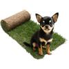 PetZolla Ricarica S Cane PetZolla - Traversina per cani in vero prato 60x40cm | Ricambio facile da sostituire per il Kit Cane S, Lettiera per cani da interno dura oltre le 4 settimane - Made in Italy
