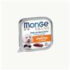 Generico Monge Fresh Umido Cane, alimento completo per cani di tutte le etaà,taglie e razze, patè con bocconcini gusto ANATRA | 6 scatolette da 100 grammi l'una.