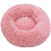 Lukery Cuccia per Cani Cuccia per Gatti, Cuscino Rotondo in Peluche Morbido Lavabile Letto Peluche Antistress Ciambella