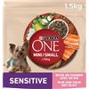 Gourmet Purina One Mini Delicate - cibo per cane mini, 6*1.5 KG