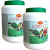 GPYP Canary Loripast 1 pack da 2kg, mangime per lorichetti e pappagalli, pastoncino in farina per lori, alimento completo per alimentazione a secco, confezione da 2 barattoli