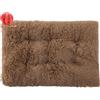 DOTBUY-SHOP Cuccia Cane Interno Rettangolare, Peluche Cuccia Gatto e Cane Cuscino per Cani, Lavabile e Morbido Cuscino per Animale Domestico, per Grandi Gatti e Cani (45X30CM,caffè)